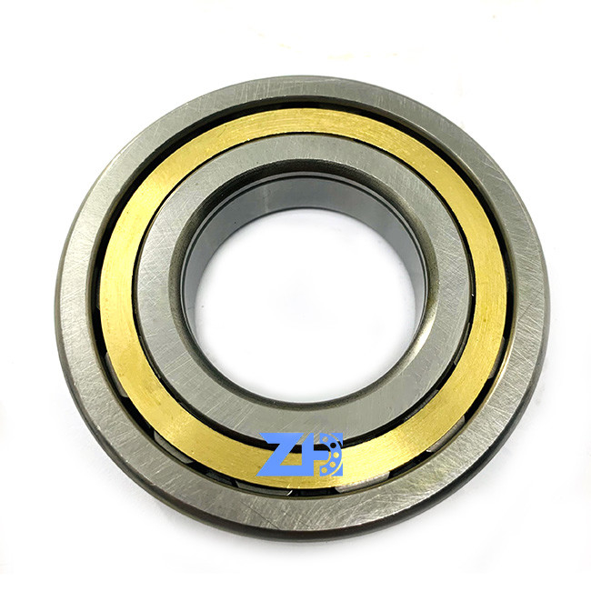 Einzelnes Reihen-Zylinderrollenlager maschinell bearbeiteter Messingkäfig NUP208EM auf Wälzkörper 40*80*18mm