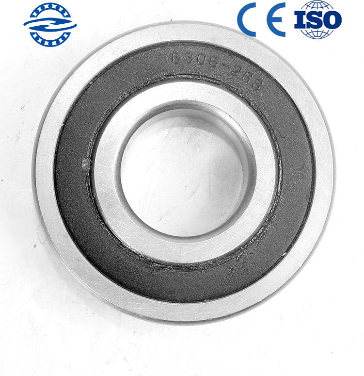 Öffnen Sie Dichtungs-einzelnes Reihen-Rillenkugellager 6208 6306 2RS 40 * 80 * 17mm