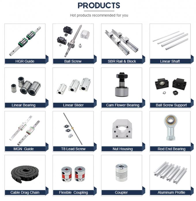 100mm 800mm lineares Schienen-Miniaturdia MGN7 MGN12 MGN15 MGN9 11