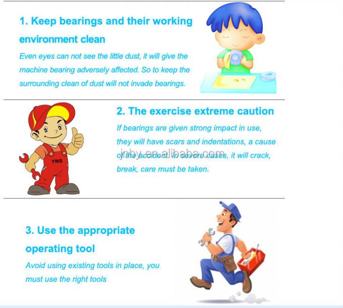 Widerstand-Edelstahllager 6203 hoher Temperatur Japans hochwertige 6204 6205 6300 6301 6305 Kugellager