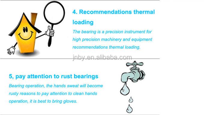 Widerstand-Edelstahllager 6203 hoher Temperatur Japans hochwertige 6204 6205 6300 6301 6305 Kugellager